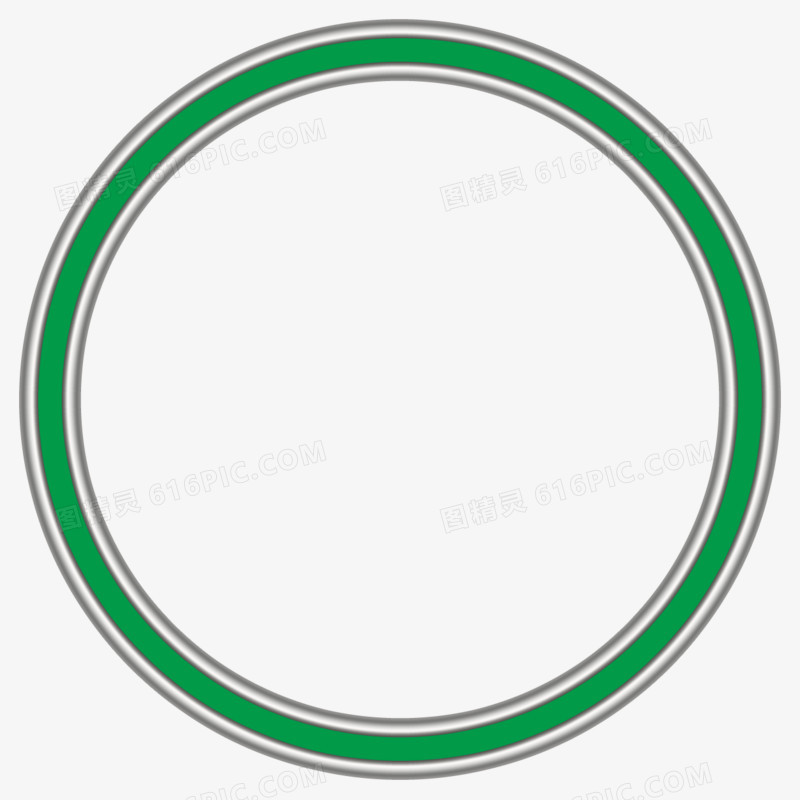 绿色圆环