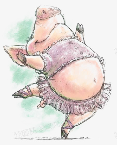 跳舞的小猪