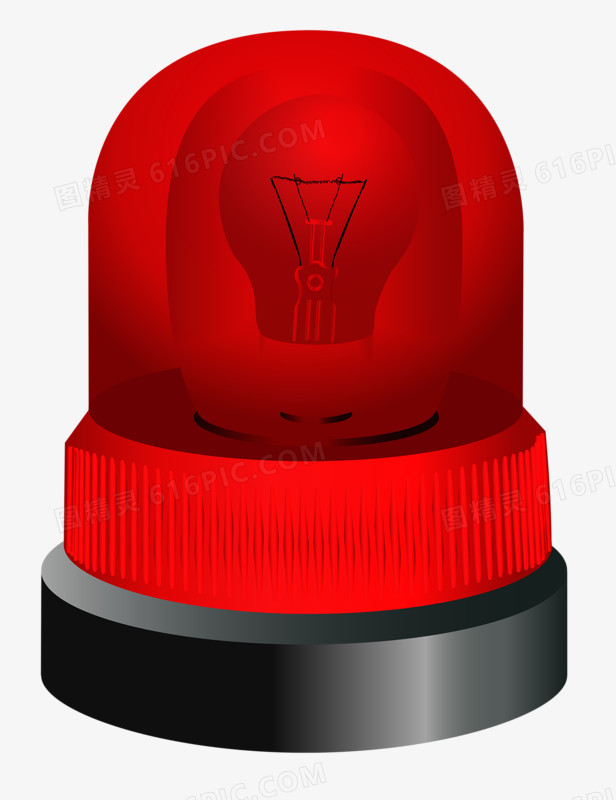 红色警示灯图片免费下载_png素材_编号z2rij86no_图