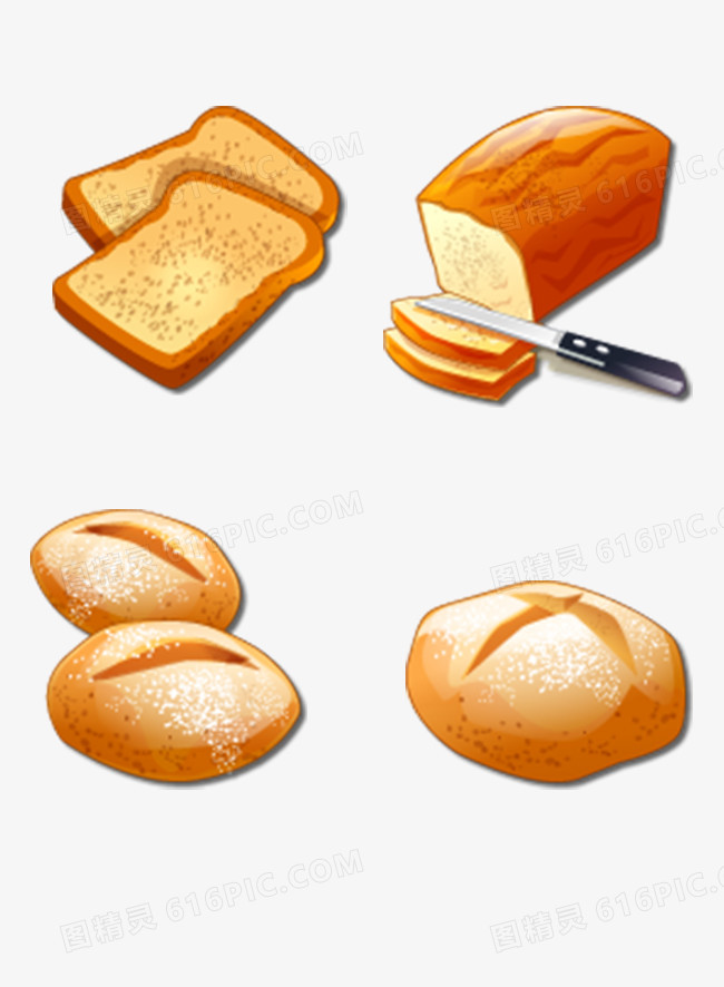 面包食品图标