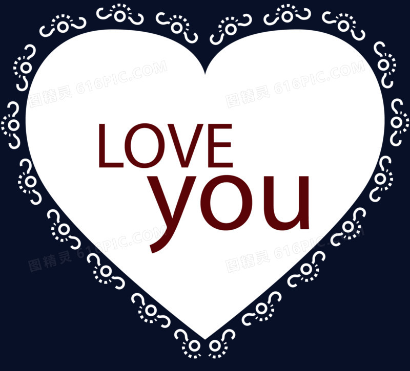 关键词:              情人节白色爱心loveyou爱你