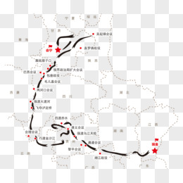 红一军路线图红一军长征路线长征