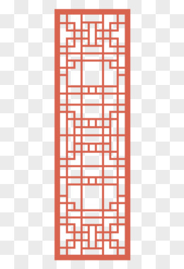 矢量镂空中式雕刻