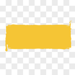 黄色方形流畅线条线框