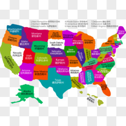 美国地图