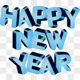 新年快乐happynewyear英文字体设计