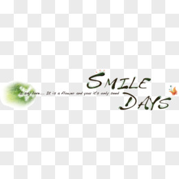 可爱网页分割线smile days