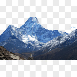 喜马拉雅山pngpsd二十四节气十九大山的插画十二星座手绘十周年山竹