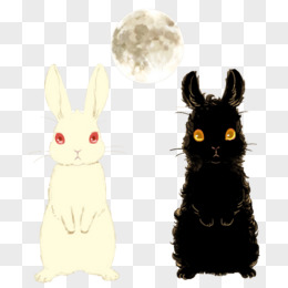 兔子卡通装饰画