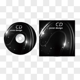 黑色CD封面包装
