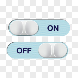 电源开关按钮设计矢量图