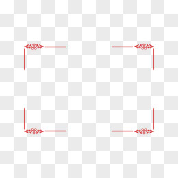 回字纹复古边框中国风背景边框