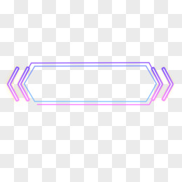 手绘电商几何组合科技感渐变五彩标题边框