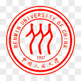 中国人民大学透明校徽