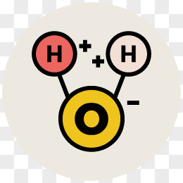 科技图片素材图标 化学分子