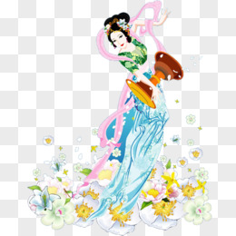 彩绘人物