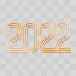 2022数字设计字体