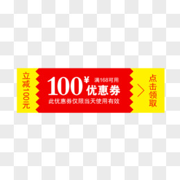 100元优惠券