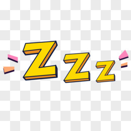 睡觉zzz打呼zzz矢量装饰元素