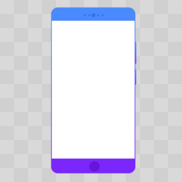 蓝紫色渐变手机边框