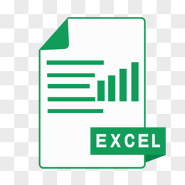 绿色表格办公excel图标元素