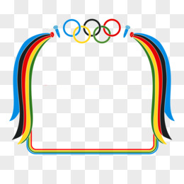 奥运五环边框元素
