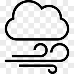 多云的天气概述界面符号图标