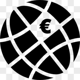 欧元符号世界电网图标