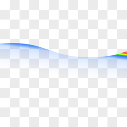 创意流畅线条蓝色彩虹高清