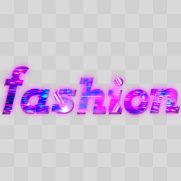 fashion英文艺术字