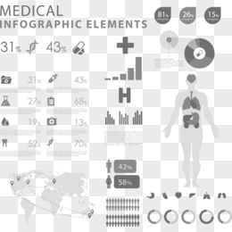 矢量PPT医疗素材图标