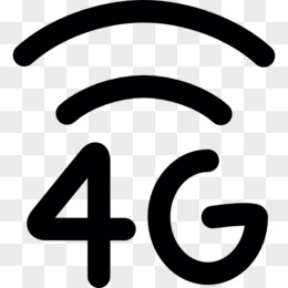 4G上网连接图标