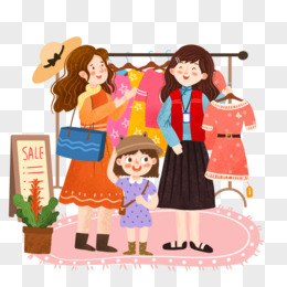 卡通服装店