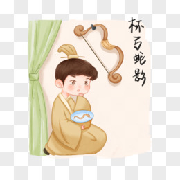 一组儿童成语故事手绘插画合集元素二