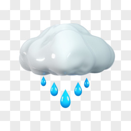 3D天气下雨免抠元素