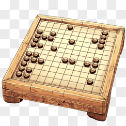 卡通风非遗中国围棋免抠元素