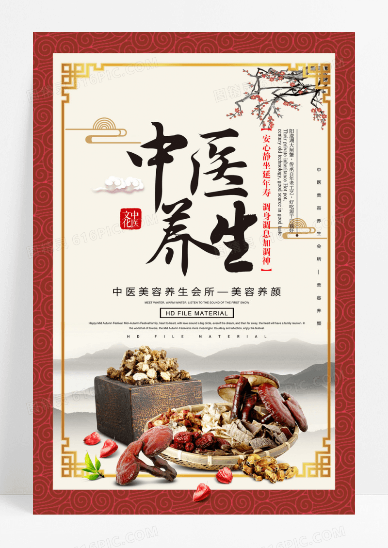 中医文化宣传海报