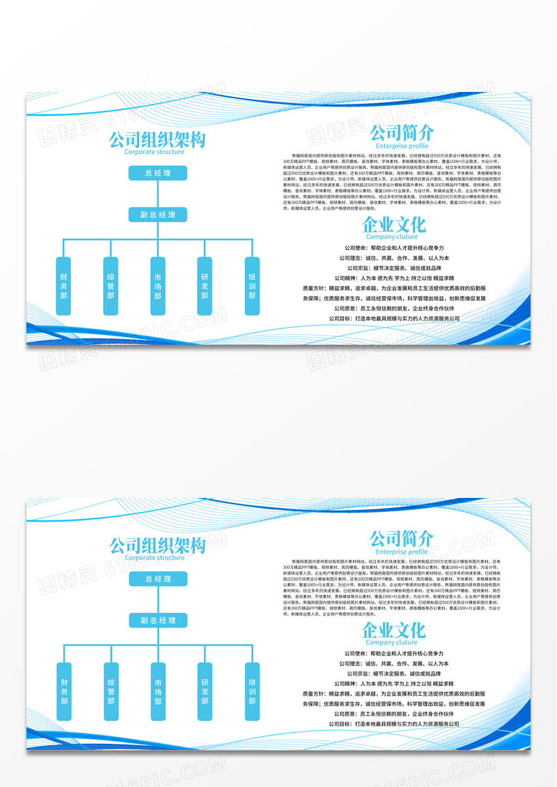 车间人员组织架构图展板宣传