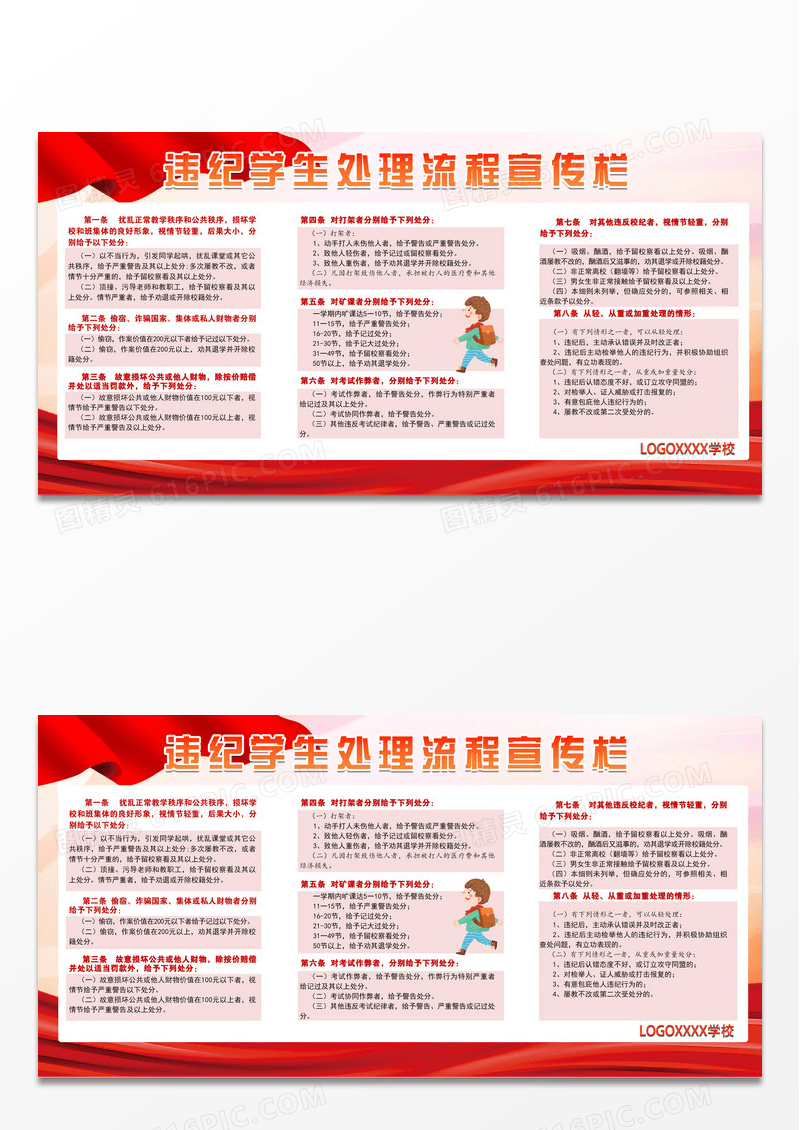 违纪学生处理流程