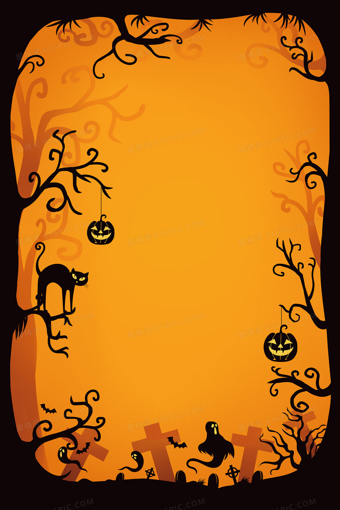 恐怖背景图片下载 免费高清恐怖背景设计素材 图精灵