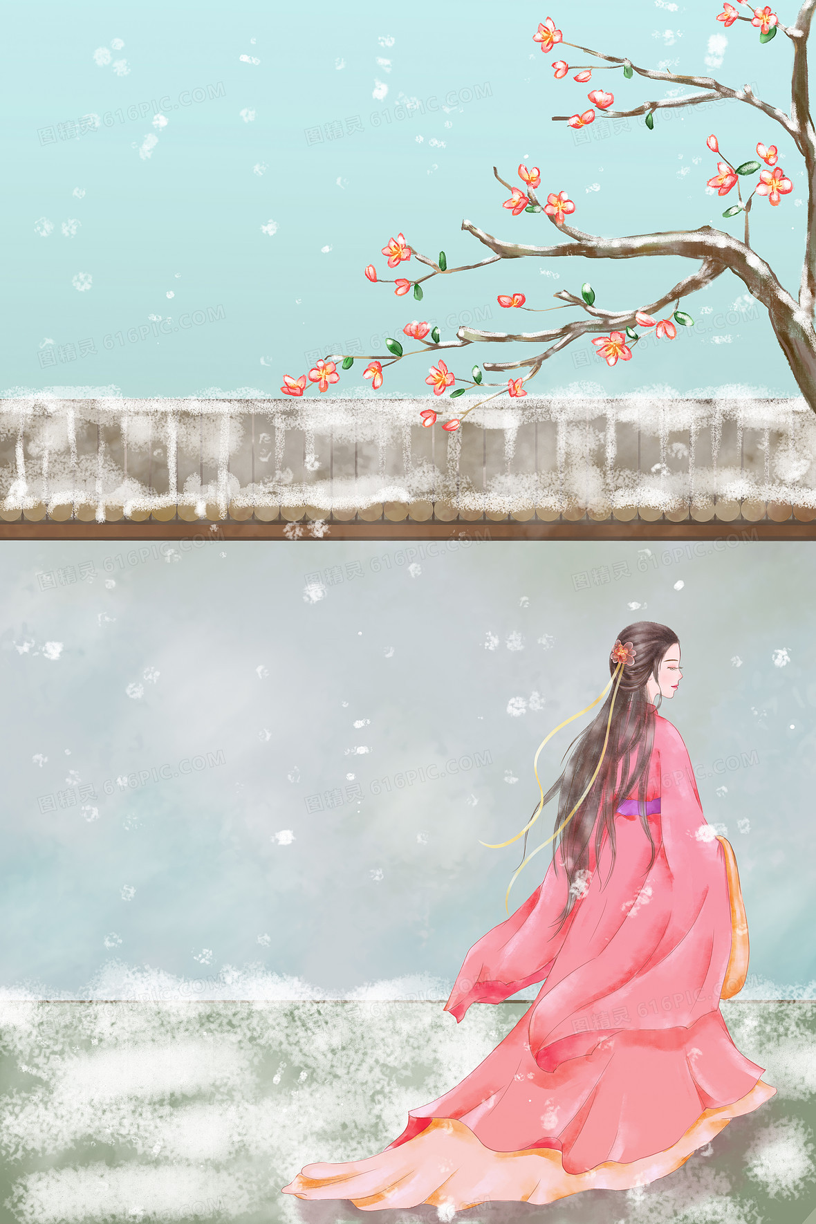 唯美人物背景图片下载 免费高清唯美人物背景设计素材 图精灵