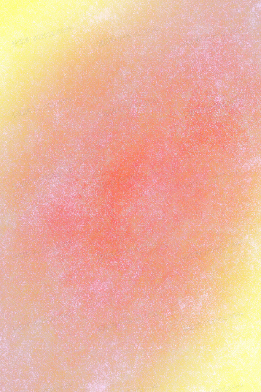 红黄简约笔刷纹理背景