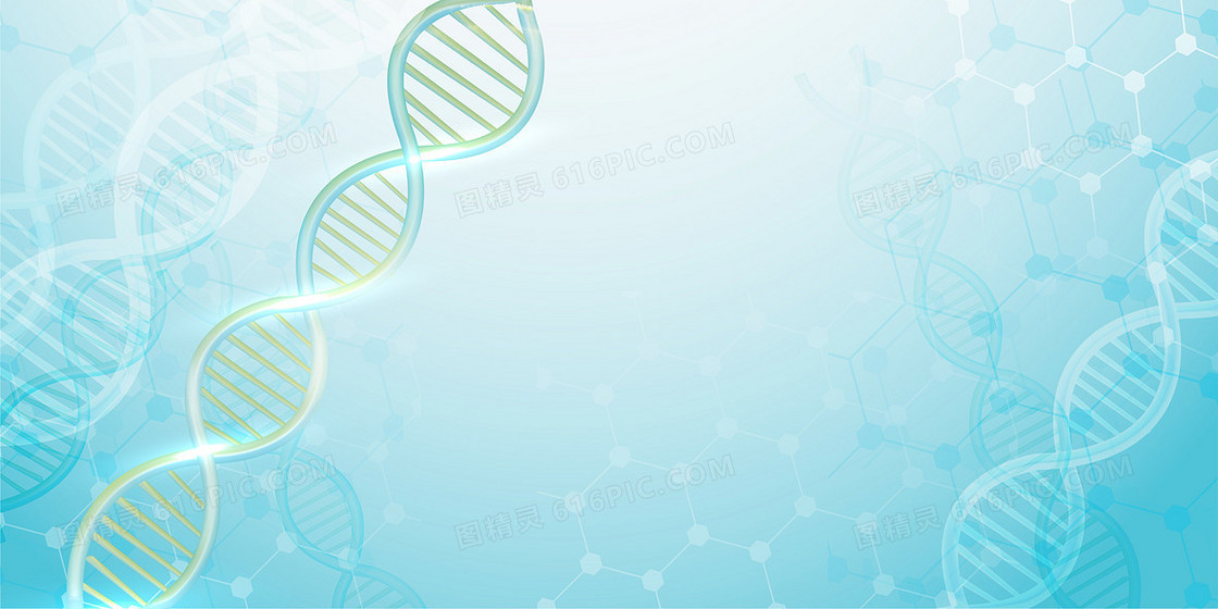 生物基因链DNA科技医疗医学背景