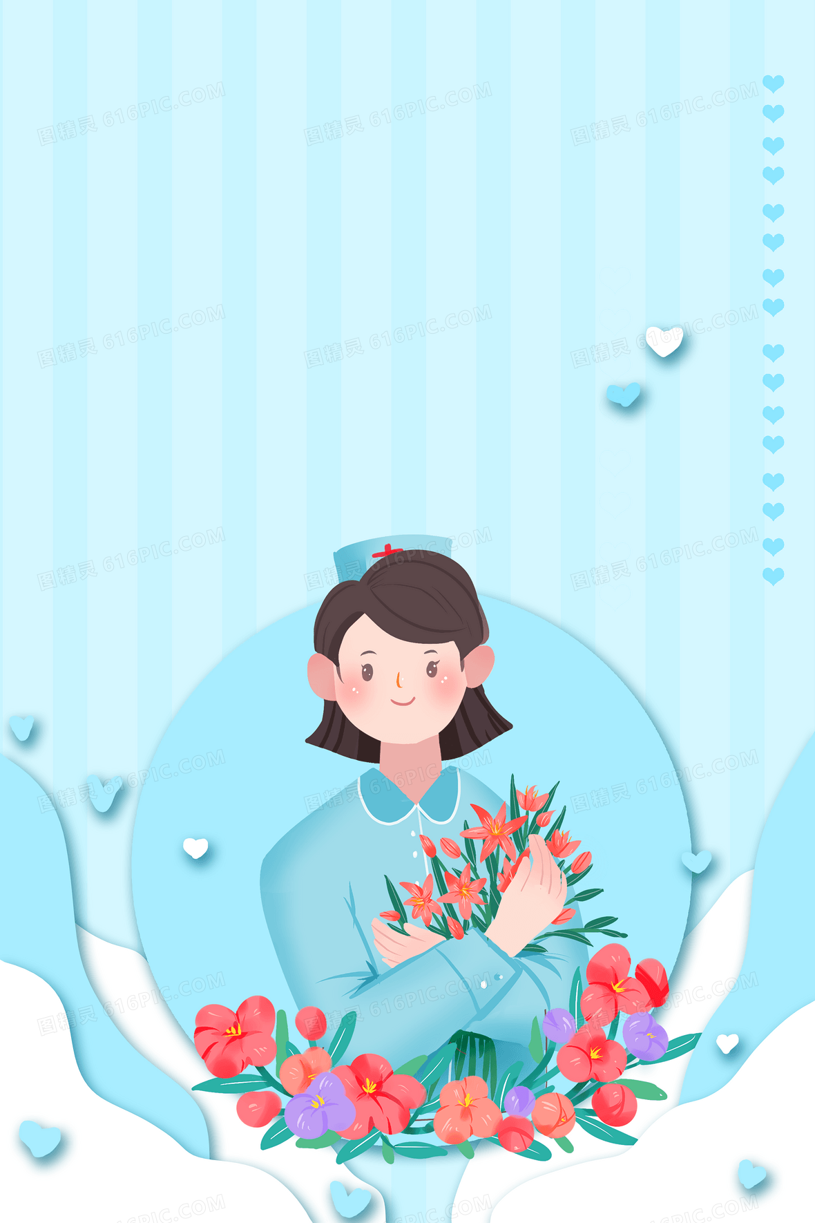 2362jpgpsd护士节宣传海报背景1920 × 640jpgpsd