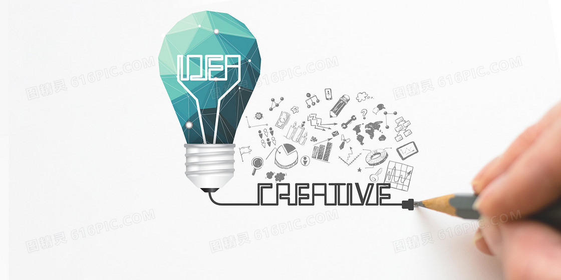 创意商务想法IDEA背景