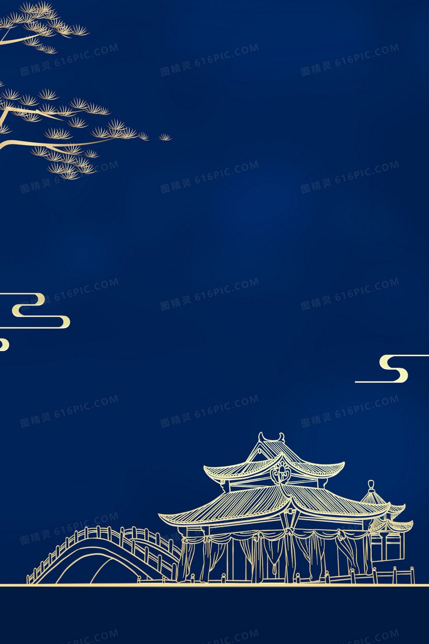雅致中国风质感背景