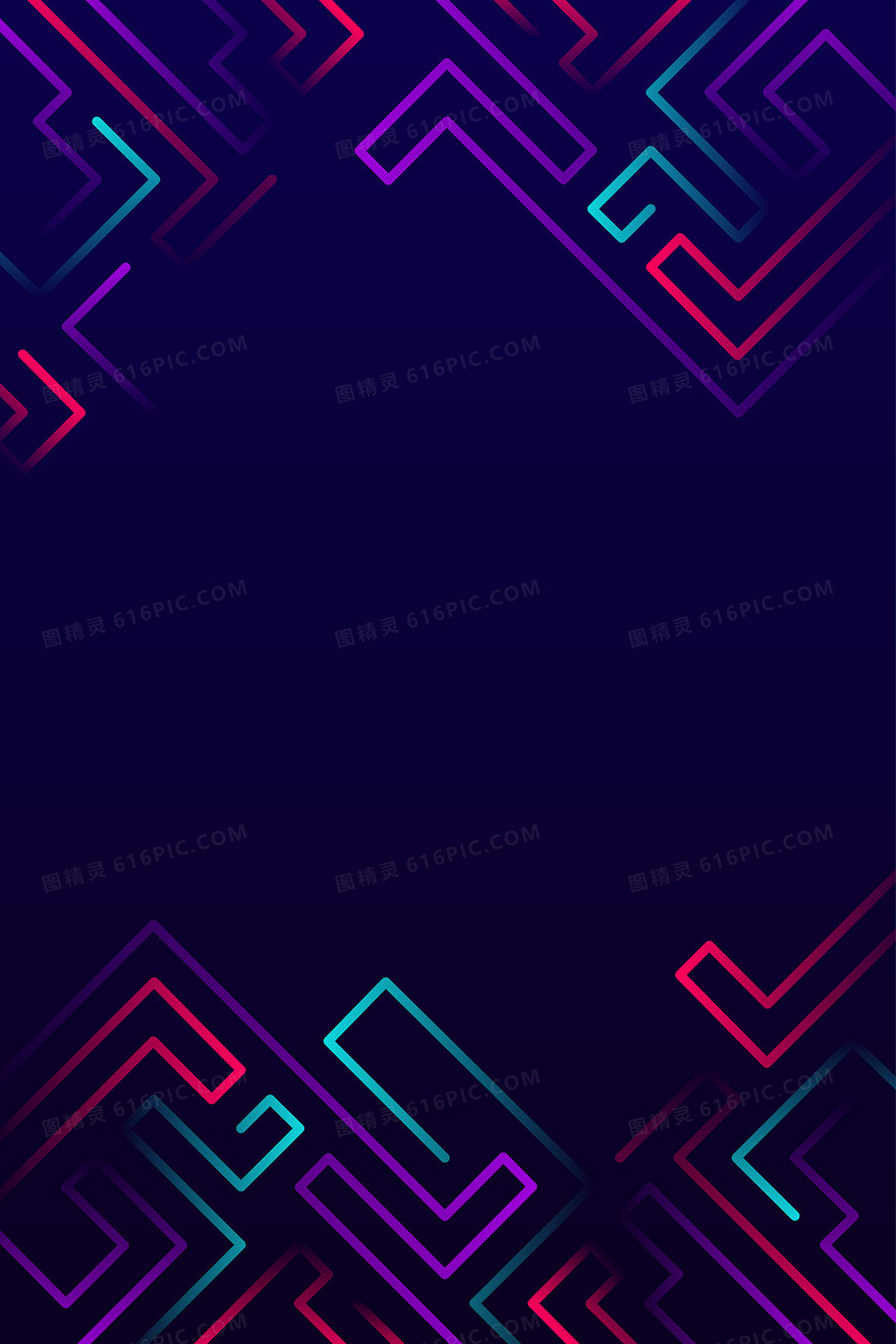 简约大气创意几何图形背景