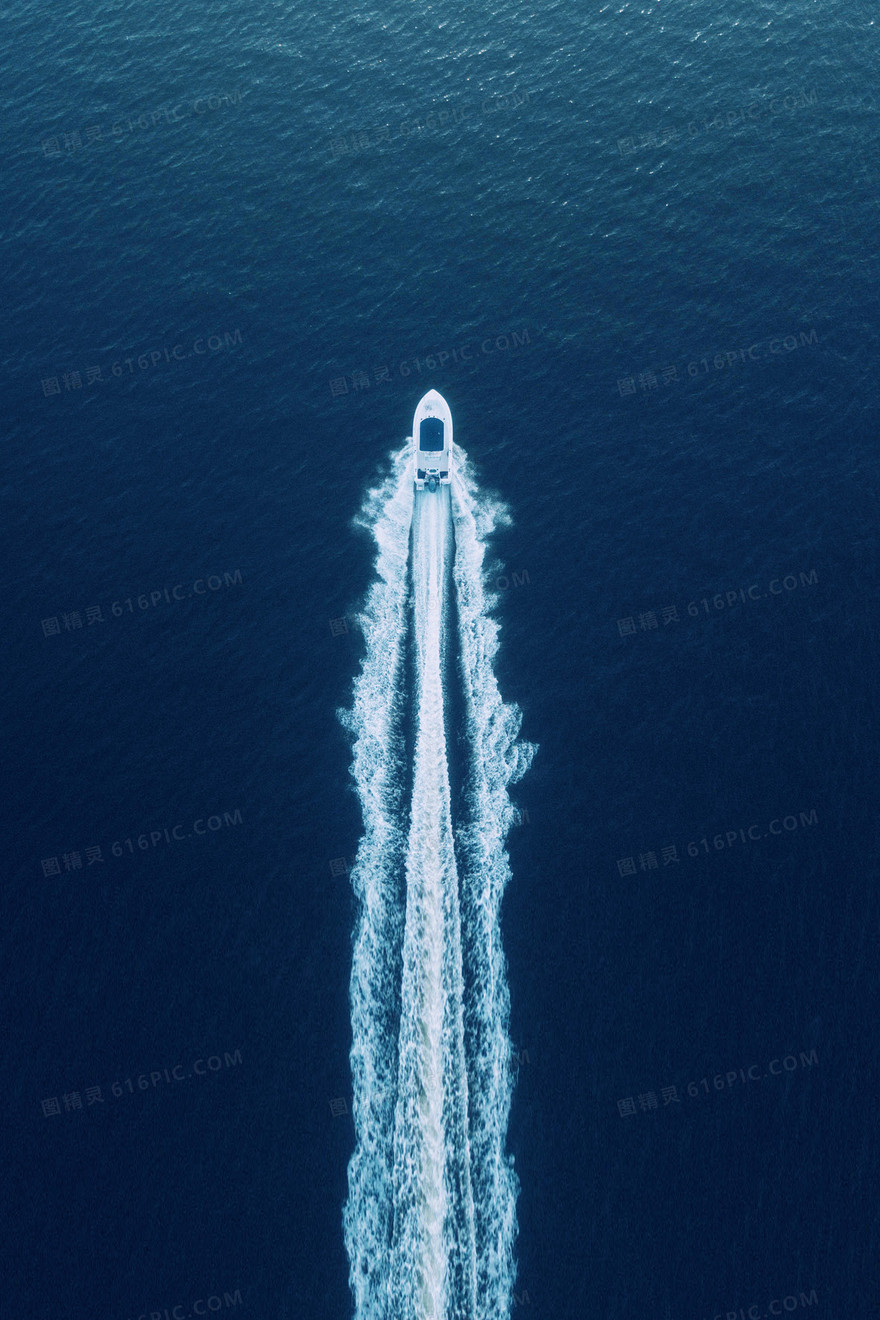 国际航海日大气简约游船摄影合成背景
