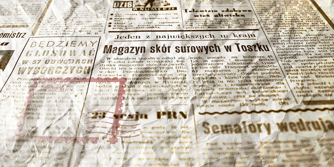 复古的欧式旧报纸纹理背景