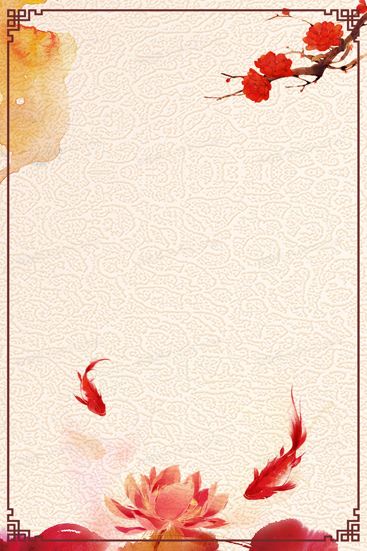 中国风水墨花背景图片下载_免费高清中国风水墨花背景设计素材_图精灵